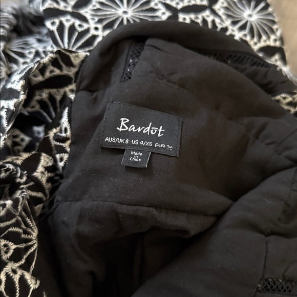 Bardot SIERRA frill dress Black and White Patterned Mini Dress ( worn once) - Picture 10 of 10